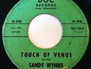SANDY WYNNS - touch of venus b/w a lover's quarrel - DOC - rare northern