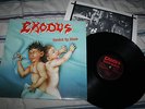 EXODUS Bonded By Blood LP Vinyl Banzai Records Canada 1985 VERY RARE Trash Metal