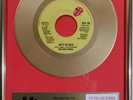 The Rolling Stones She's So Cold goldene Schallplatte Single gold record