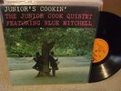 Junior Cook Quintet - Junior's Cookin' LP VG++ deep groove jazzland JLP58