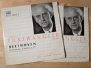 * ELECTROLA - WALP 1286/87 - BEETHOVEN - SYMPHONY NO. 9 - FURTWANGLER - 2 LP *??
