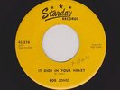 50s STARDAY Honky Tonk C&W BOB JONES It Died In Your Heart #210 M- HEAR BOTH NOW