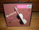 HEIFETZ ENCORES-RCA VICTOR 45 RPM BOX SET OF 4-RED VINYL-NICE