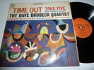 LP THE DAVE BRUBECK QUARTET: TIME OUT - TAKE FIVE - BLUE RONDO A LA TURK - CBS