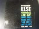 CANNONBALL ADDERLEY SOMETHIN ELSE LP RECORD BLP-1595 DG