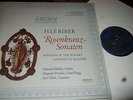 EDUARD MELKUS : BIBER ROSENKRANZ SONATEN 2LP 1967 DGG ARCHIV 198422/23 GERMANY
