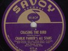 CHARLIE PARKER - Savoy 977 (purple) - Chasing the Bird - RARE '49 BE-BOP 78 VG++