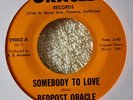 Bedpost Oracle Somebody to Love Chest Fever Garage Rare Psych Rock 45 NM 2-Sider