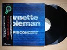 ORNETTE COLEMAN Paris Concert JAPAN ORIG DOUBLE LP W/OBI AUDIOPHILE