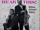 BILL BARRON/TED CURSON: Now Hear This AFLP 2123AUDIO FIDELITY DG AUTOGRAPHED