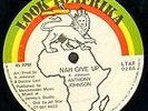 ANTHONY JOHNSON - NAH GIVE UP B/W I LOVE YOU GIRL - LOOK TO AFRIKA REGGAE 12