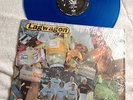 LAGWAGON trashed LP clear blue vinyl #SHR Joey Cape