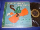 Michele Auclair: Bruch: Violin concerto in G '52 US Remington R.199.127 ed1 RARE