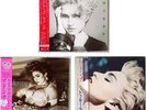 3 x Vinyl’s Madonna  Self Titled Like A Virgin True Blue Japan Insert Obi