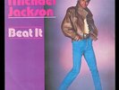 MICHAEL JACKSON DUTCH HOLLAND 45 W/PIC COVER BEAT IT VINYL 7 INCH