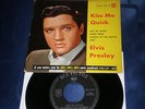 ELVIS PRESLEY - RARE GERMAN E.P. - KISS ME QUICK -  RCA LABEL - VINYL NEAR MINT