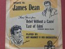 RARE TRIBUTE TO JAMES DEAN 78 RPM , REBEL WITHOUT A CAUSE