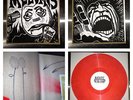MELVINS RARE X/100 LYSOL & EGGNOG LIVE HAZE XXL ART EDITION RED VINYL RECORD 2LP