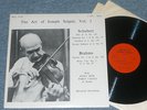 JOSEPH SZIGETI violin SCHUBERT BRAHMS - PRIVATE PRESS 2LP MINT