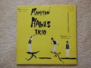 HAMPTON HAWES TRIO VOL.1 LP on CONTEMPORARY DEEP GROOVE MONO NM VINYL