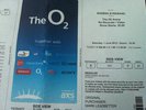 Barbra Streisand London o2 1 Ticket  Front Block 101 1st June 2013