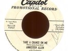 ANNISTEEN ALLEN Take a Chance on Me on Capitol Promo R&B Exotica 45 Hear