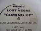 RARE, LIMITED, NM, 1 of 500 PAUL MC CARTNEY - WINGS & LOST VEGAS COMING UP, NR