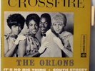 THE ORLONS CROSSFIRE FRENCH PICTURE SLEEVE EP M-