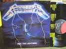 METALLICA RIDE THE LIGHTNING LP NM w/lyric 603961 elektra MASTERDISK stamp '84