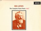 SXL 6118 UK WB GV ED1 - BRAHMS - KATCHEN - THE COMPLETE PIANO WORKS - VOL 2
