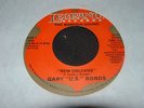 1960 GARY U.S. BONDS NEW ORLEANS #6 HIS FIRST ON LEGRAND  45 RPM RECORD