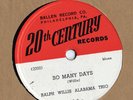 Ralph Willis Alabama Trio Blues E+ 78 That Gal's No Good b/w So Many Days