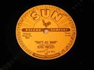 ELVIS PRESLEY / THAT'S ALL RIGHT b/w BLUE MOON OF KENTUCKY --78rpm / ROCK
