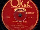 Louis Armstrong on Okeh 8535  Vg+