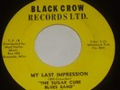 SUGAR CUBE BLUES BAND MY LAST IMPRESSION 45 BLACK CROW GARAGE JIM DICKINSON HEAR