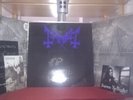Mayhem - Live in Leipzig LP firstpress + burzum flyers Burzum darkthrone