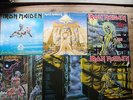 LPs IRON MAIDEN, Powerslave, Killers,7th son, Somewhere in time, Piece of mind