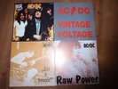 ACDC  4 LPs--Route 666  Vol2--Live Wire-Vintage Voltag--Let It Boogie--Raw Power
