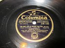 NOBLE SISSLE & HIS SIZZLING SYNCOPATERS ON U.K. COLUMBIA JAZZ 78 RECORD