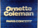 ORNETTE COLEMAN PARIS CONCERT-1977 DOUBLE STEREO LP, INSERT, OBI