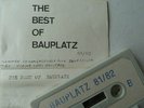 Best of Bauplatz bootleg tape -  Einstürzende Neubauten live 17.1.1982