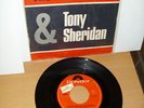 the beatles & tony sheridan  ep  farbe signalrot