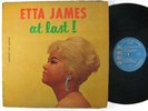 ETTA JAMES At Last LP on Argo DG mono