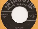 John & Jackie Little Girl/Raging Sea Rare Naughty Rockabilly 2-sider 45 VG+ HEAR