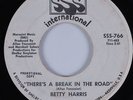 Funk 45 BETTY HARRIS There's A Break In The Road SSS HEAR