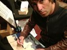 Beady Eye BE signed print - print only -  no vinyl - Sold Out