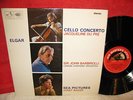 ASD 655 1ST SEMI CIRCLE UK ELGAR CELLO CONCERTO JACQUELINE DU PRE BARBIROLLI NM