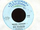 RARE Pop Psych 45 RICK McCLELLAN 'Frozen Sunshine' on Ranwood VG+/NM