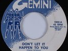 Northern Soul/Deep Soul 45 BENNY HARPER Don't Let It Happen To You GEMINI HEAR
