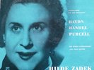 HILDE ZADEK / HAYDN - HANDEL - PURCELL   / PHILIPS minigroove